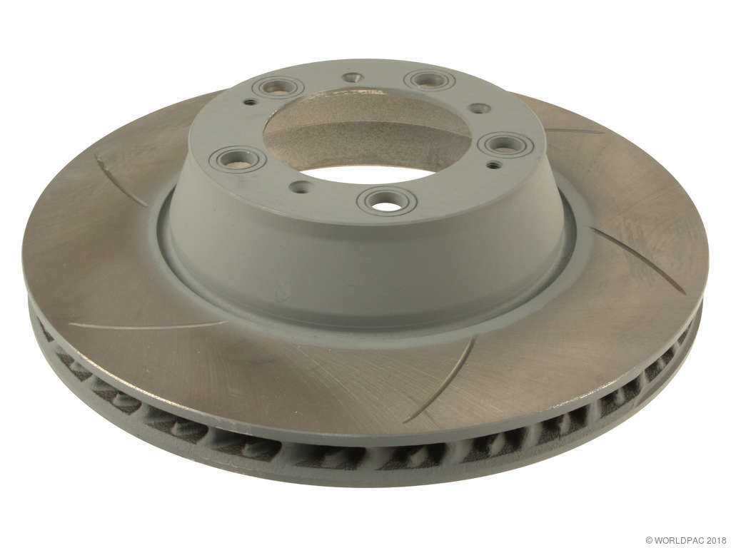 2001-2016 Porsche 911 Disc Brake Rotor - Rear Left (Sebro Slotted)