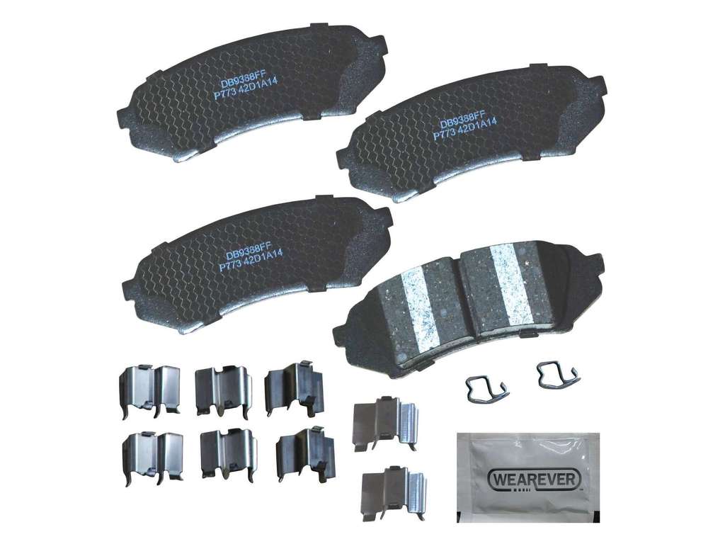 1998-2007 Toyota Land Cruiser Disc Brake Pad Set - Rear (CARQUEST)