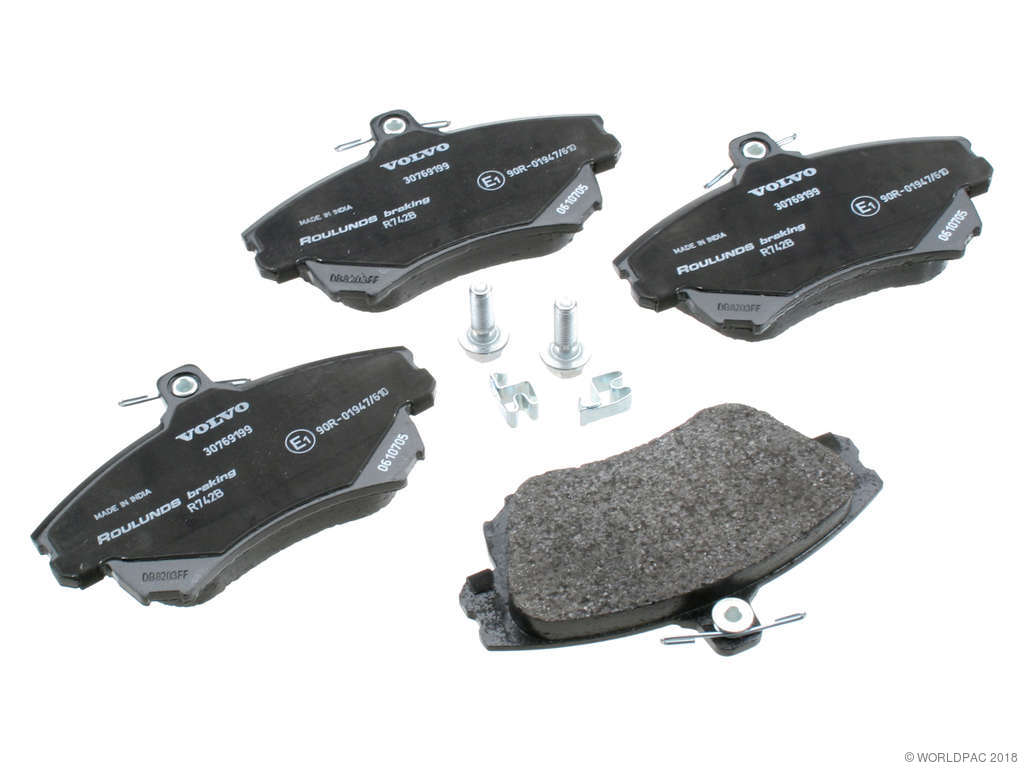 2000-2004 Volvo S40 Disc Brake Pad Set - Front (Genuine)