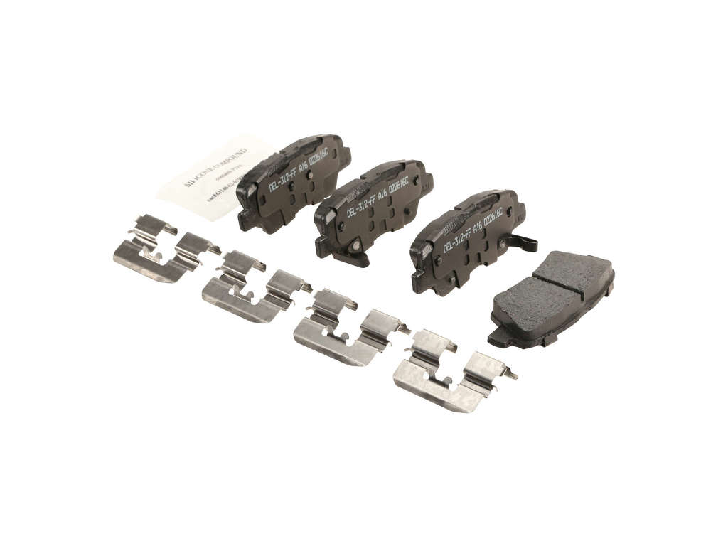 2010-2017 Hyundai Azera Disc Brake Pad Set - Rear (ACDelco)