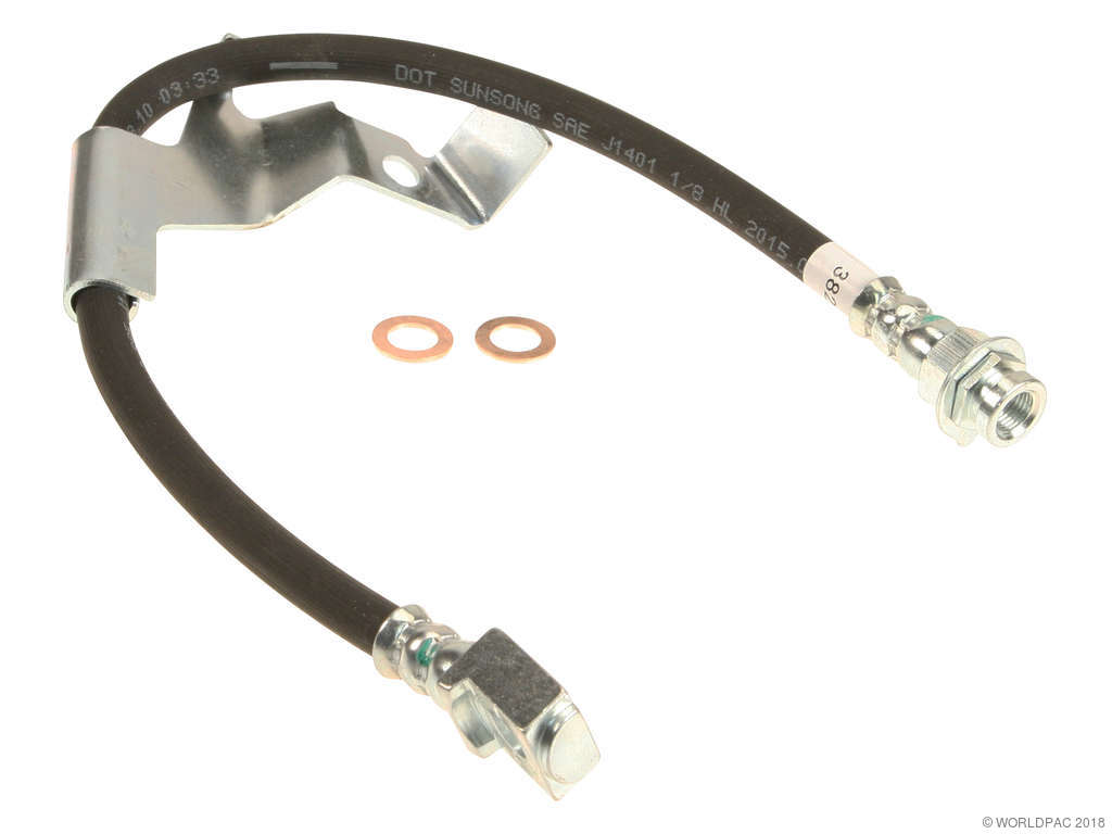 1985-1990 Chevrolet Caprice Brake Hydraulic Hose - Rear Center (ACDelco)