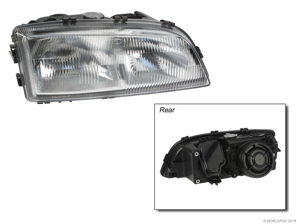 1998-2000 Volvo V70 Headlight Assembly - Right (Professional Parts Sweden)