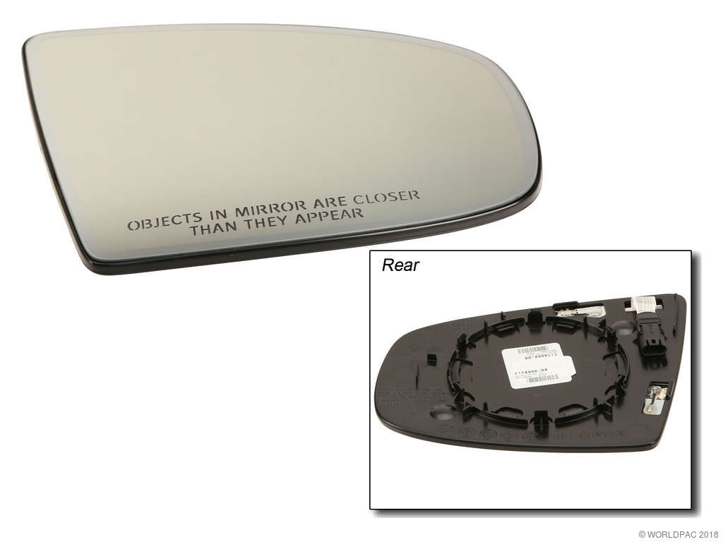 2008-2011 BMW X6 Side/Door Mirror Glass - Right (Genuine)