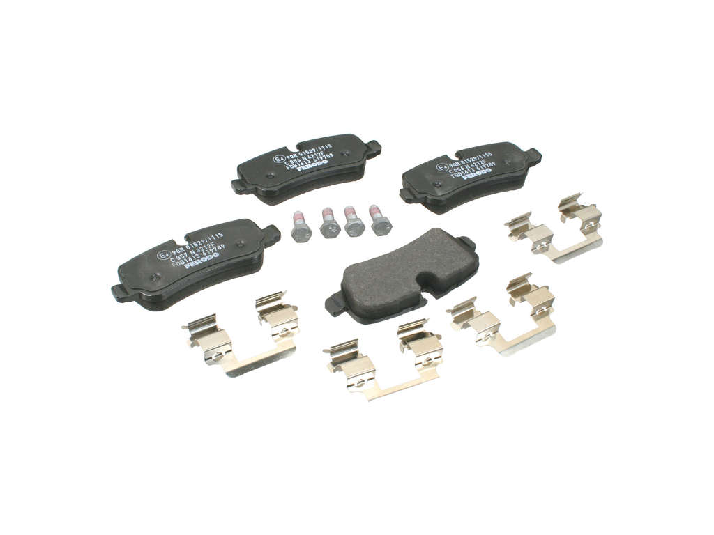 2006-2010 Land Rover Range Rover Sport Disc Brake Pad Set - Rear (Ferodo)