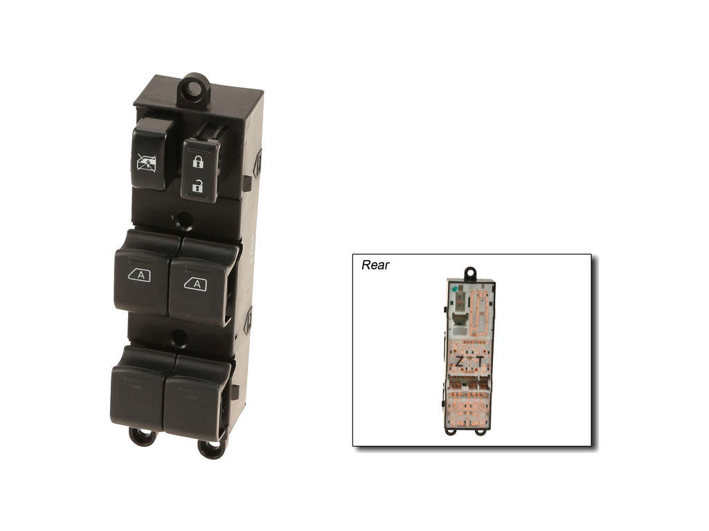 2004 Nissan Pathfinder Armada Door Window Switch - Front Left (Genuine)