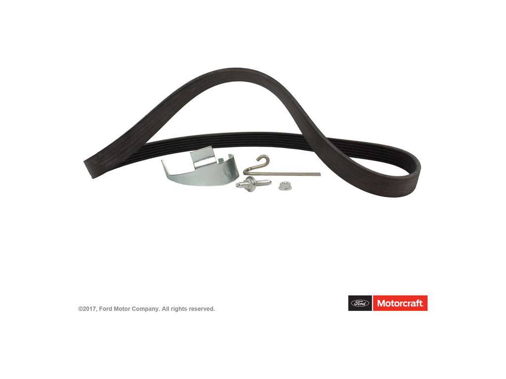 2014-2019 Ford Fiesta Accessory Drive Belt - Alternator and Compressor (Motorcraft)