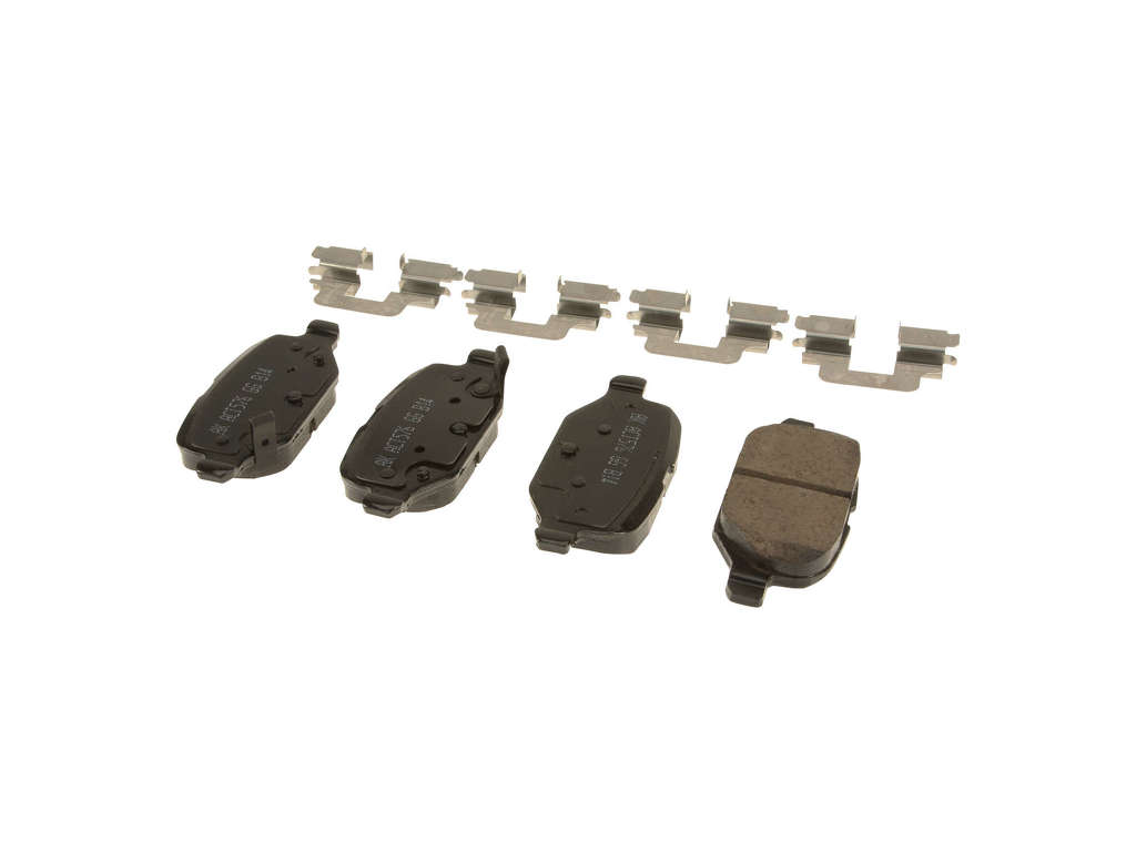 2012-2019 Fiat 500 Disc Brake Pad Set - Rear (Akebono)