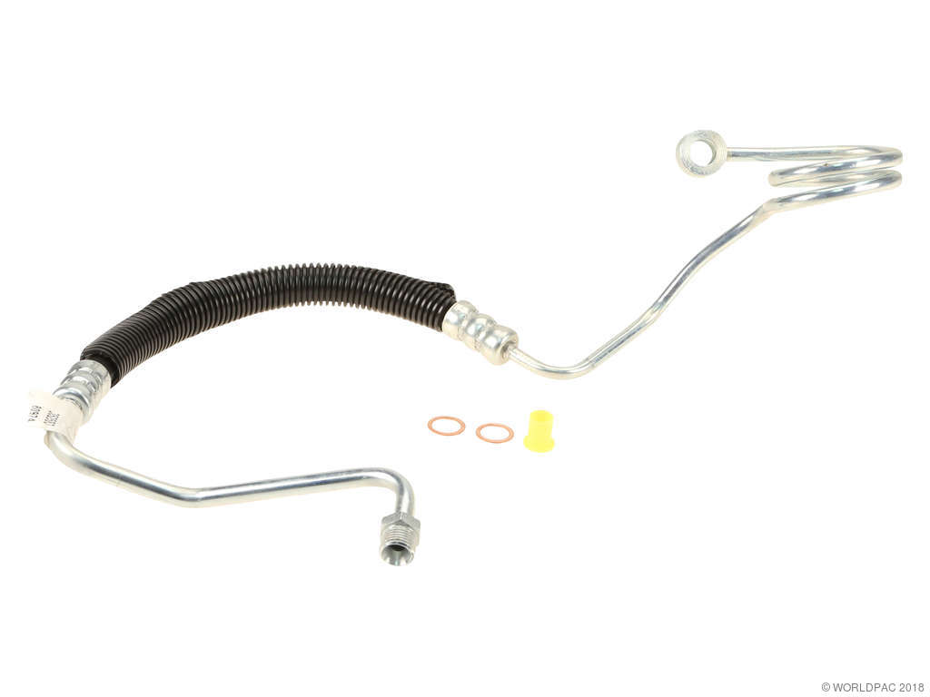 2000-2004 Audi A6 Quattro Power Steering Pressure Hose - Lower (Omega)