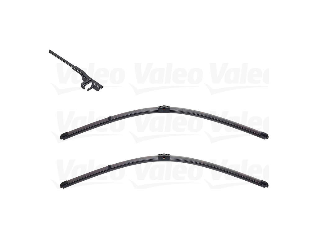 2008-2010 Porsche Cayenne Windshield Wiper Blade Set - Front (Valeo)
