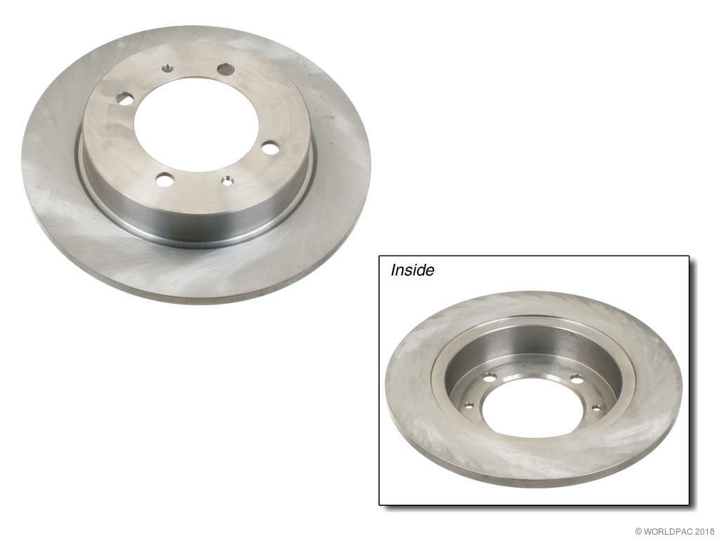 2000-2004 Volvo S40 Disc Brake Rotor - Rear (Brembo)