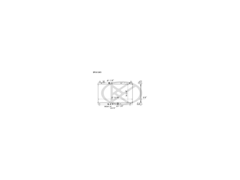2015-2020 Honda Fit Radiator (Koyo Cooling)