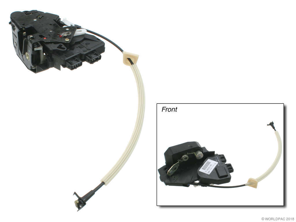 1998-2000 Volvo V70 Door Lock Assembly - Rear Left (Genuine)