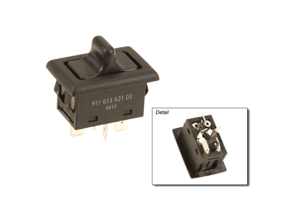 1972-1989 Porsche 911 Door Window Switch (Original Equipment)