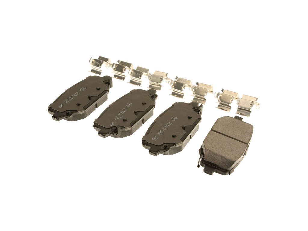 2012-2016 Chrysler Town &amp; Country Disc Brake Pad Set - Rear (Akebono)
