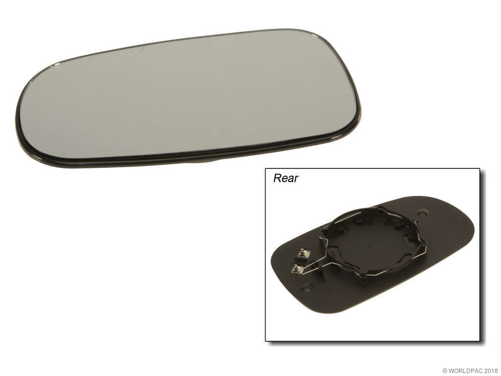 2003-2009 Saab 9-3 Side/Door Mirror Glass - Left (Dorman)