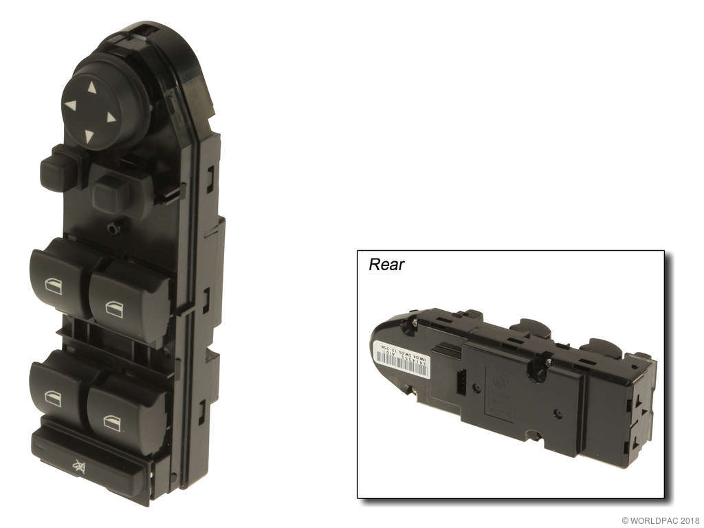 2004-2010 BMW X3 Door Window Switch - Front Left (Genuine)