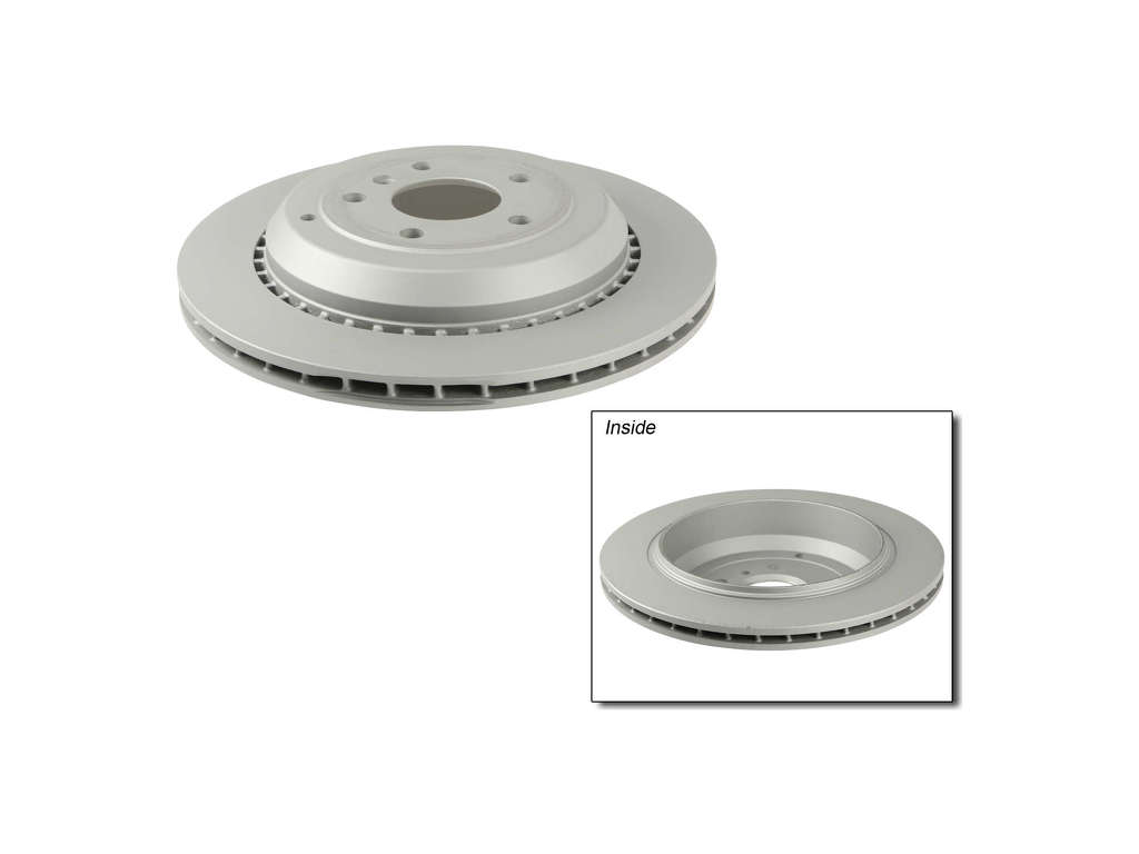 2006-2011 Mercedes-Benz ML350 Disc Brake Rotor - Rear (Zimmermann Coated)
