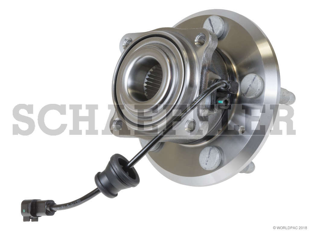 2010-2017 Chevrolet Equinox Wheel Bearing and Hub Assembly - Rear (NTN)