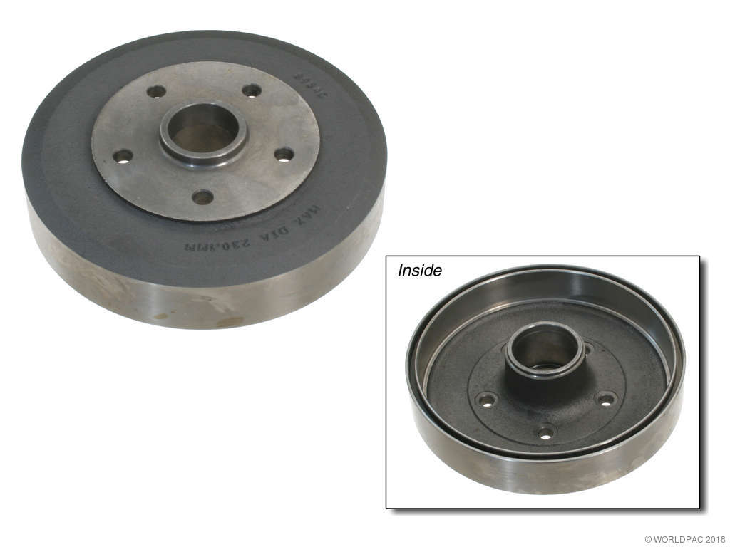1988-1992 Mazda 626 Brake Drum - Rear (Brembo)