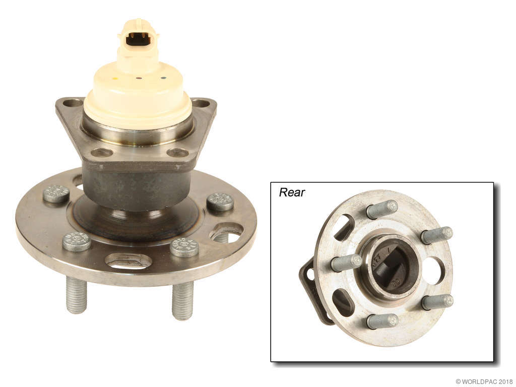 1992-2005 Chevrolet Cavalier Wheel Bearing and Hub Assembly - Rear (ACDelco)