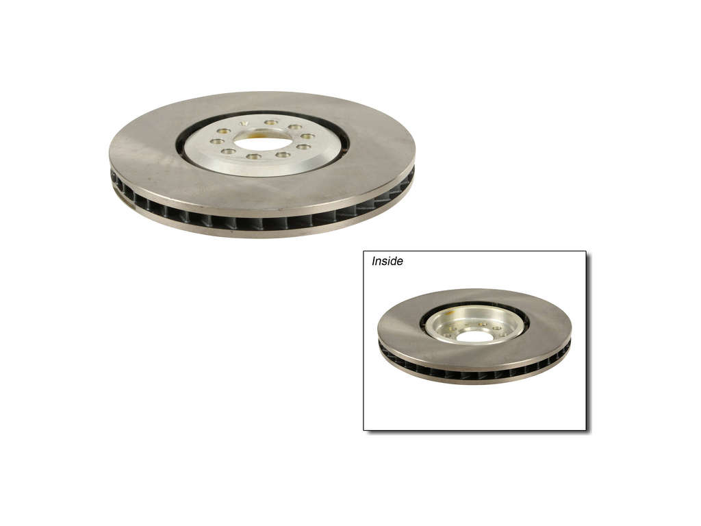 2003-2006 Audi TT Disc Brake Rotor - Front Right (Zimmermann Formula Z)