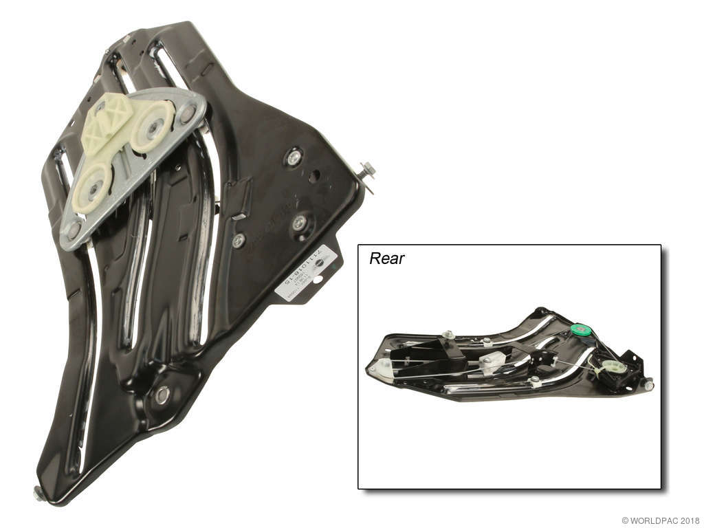 2005-2015 Mini Cooper Window Regulator - Rear Right (Genuine)