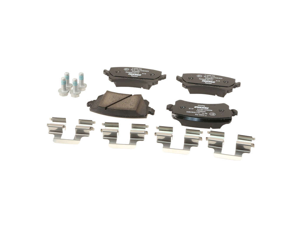 2008-2009 Volkswagen GTI Disc Brake Pad Set - Rear (Textar ePad)