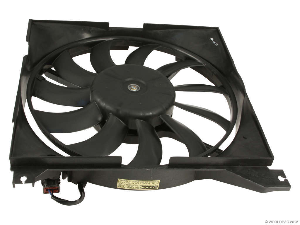 2003-2006 Hyundai Santa Fe Engine Cooling Fan Assembly (VDO)