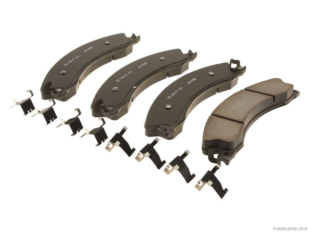 2011-2015 GMC Sierra 2500 HD Disc Brake Pad Set - Rear (ACDelco)