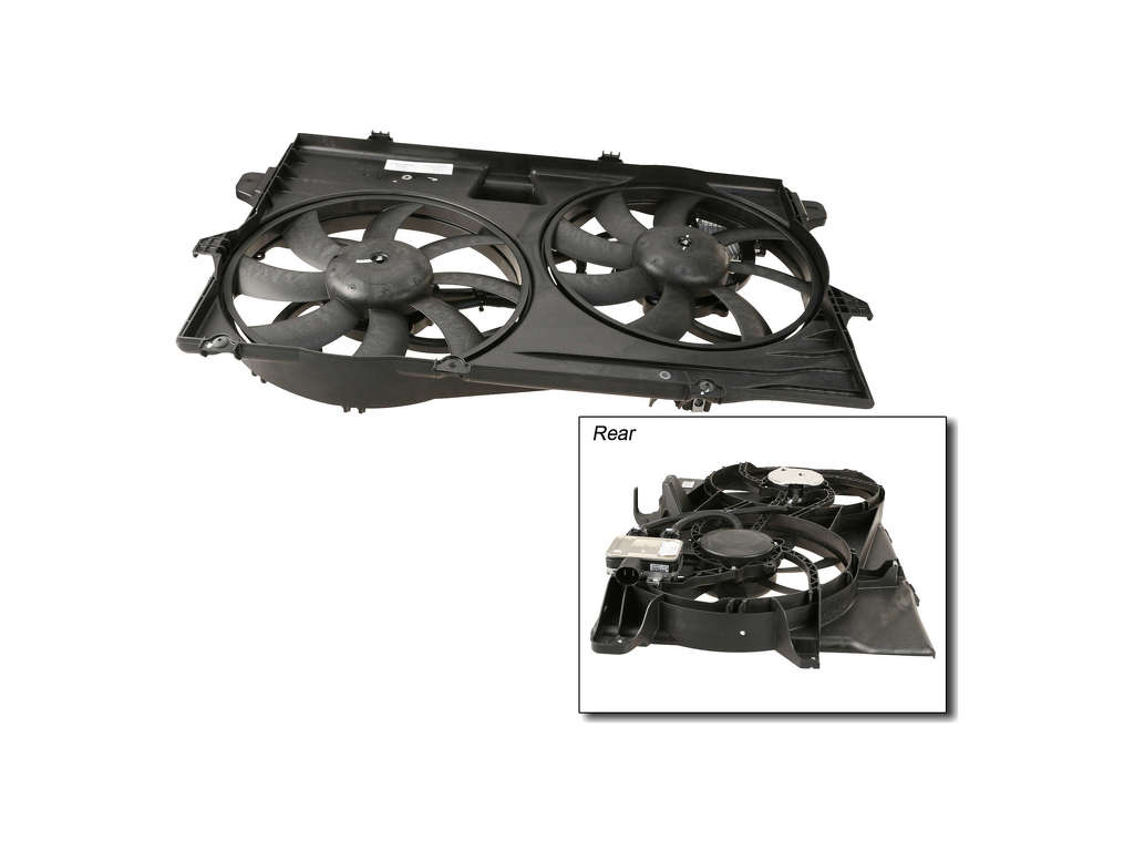 2007-2016 Lincoln MKX Engine Cooling Fan Assembly (Motorcraft)
