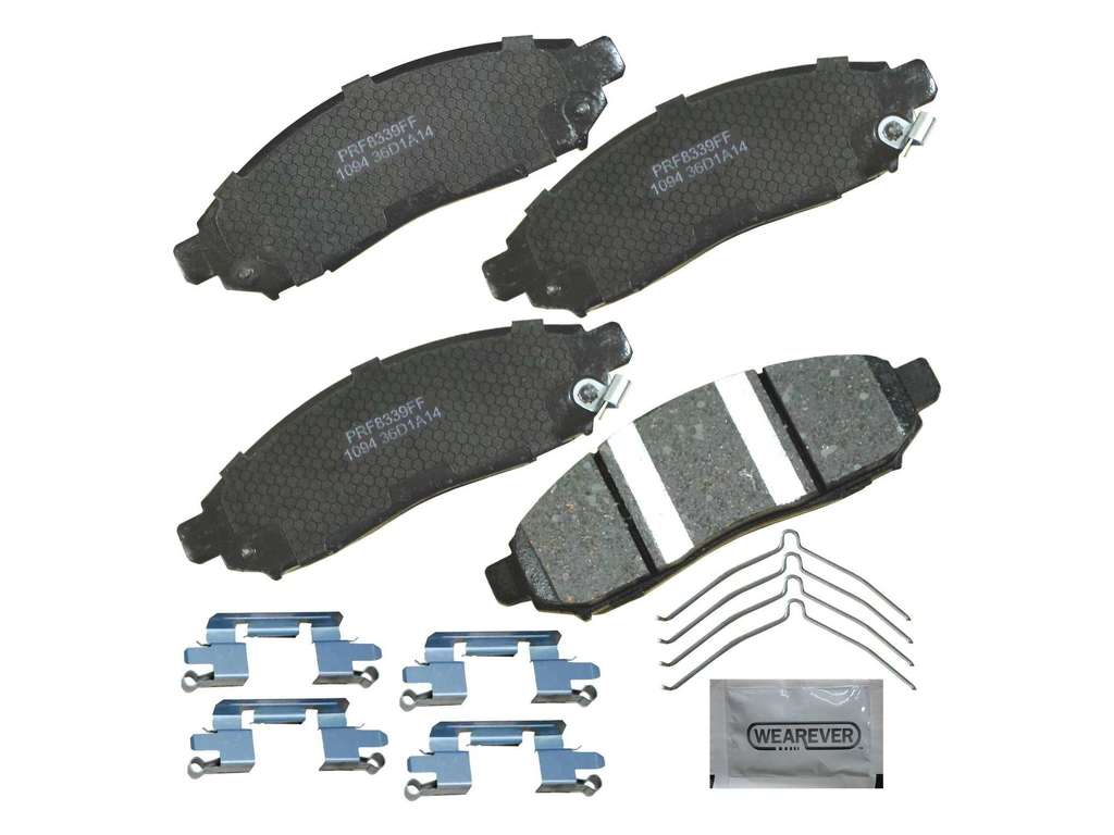 2011-2017 Nissan LEAF Disc Brake Pad Set - Front (CARQUEST)