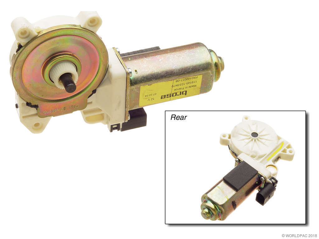 2000-2002 Jaguar S-Type Power Window Motor - Front Right (Genuine)