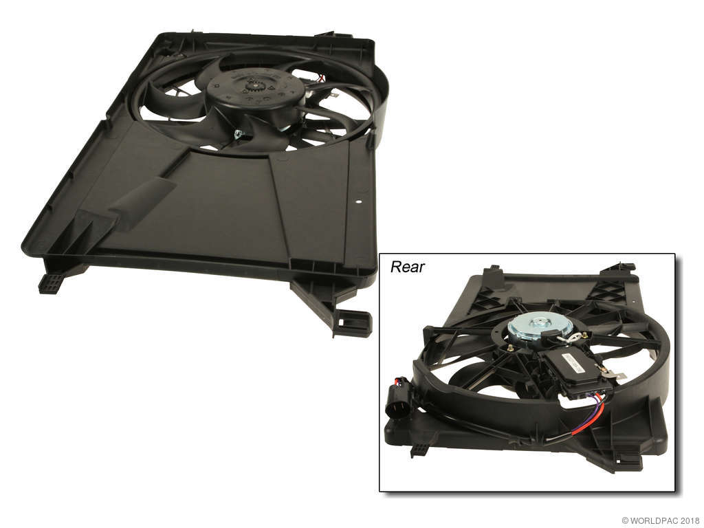 2004-2009 Mazda 3 Engine Cooling Fan Assembly (Dorman)