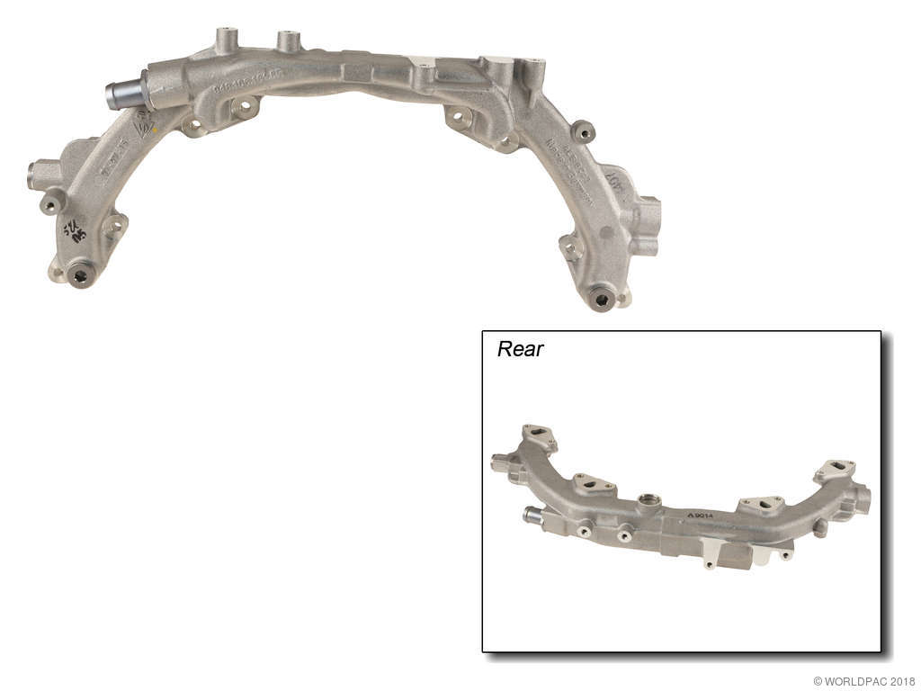 2011-2018 Porsche Cayenne Engine Coolant Inlet Flange (Genuine)