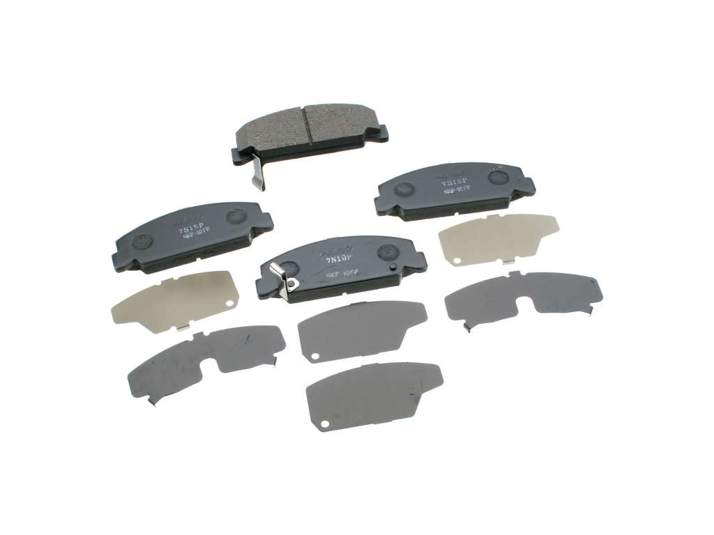 1988-2000 Honda Civic Disc Brake Pad Set - Front (Nissin)