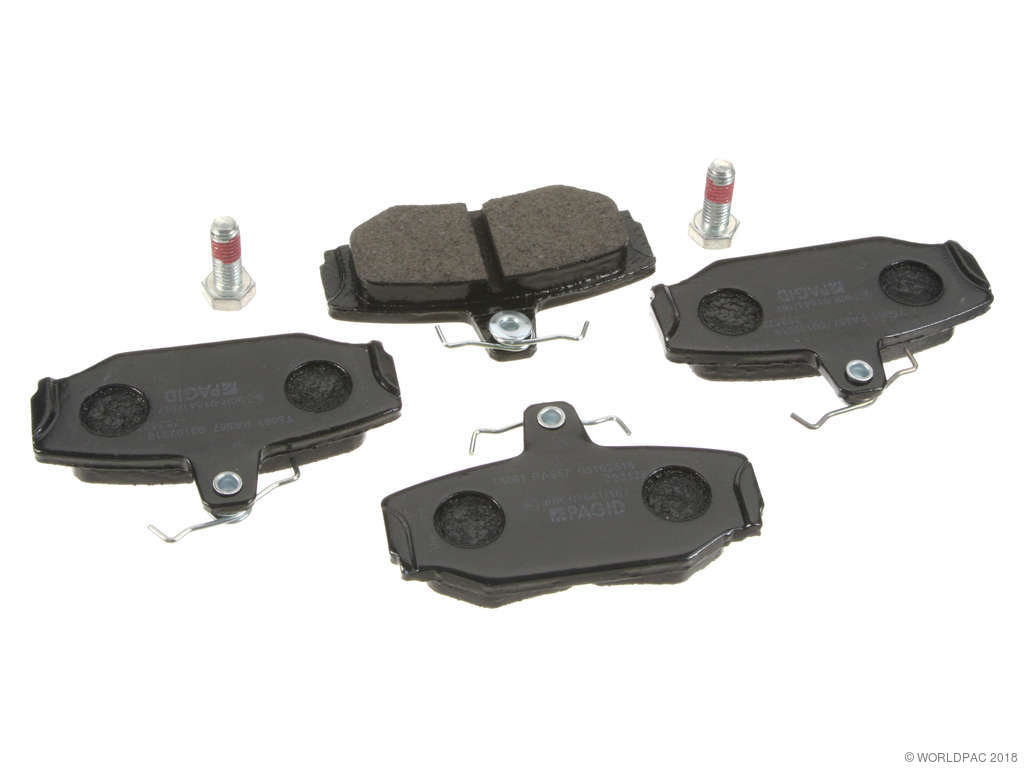 1998-1999 Volvo V70 Disc Brake Pad Set - Rear (Pagid)