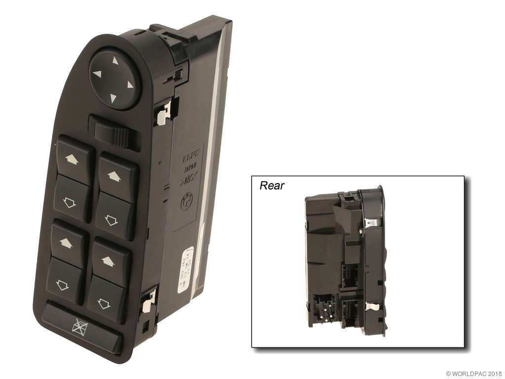 2000-2003 BMW M5 Door Window Switch - Front Left (Genuine)