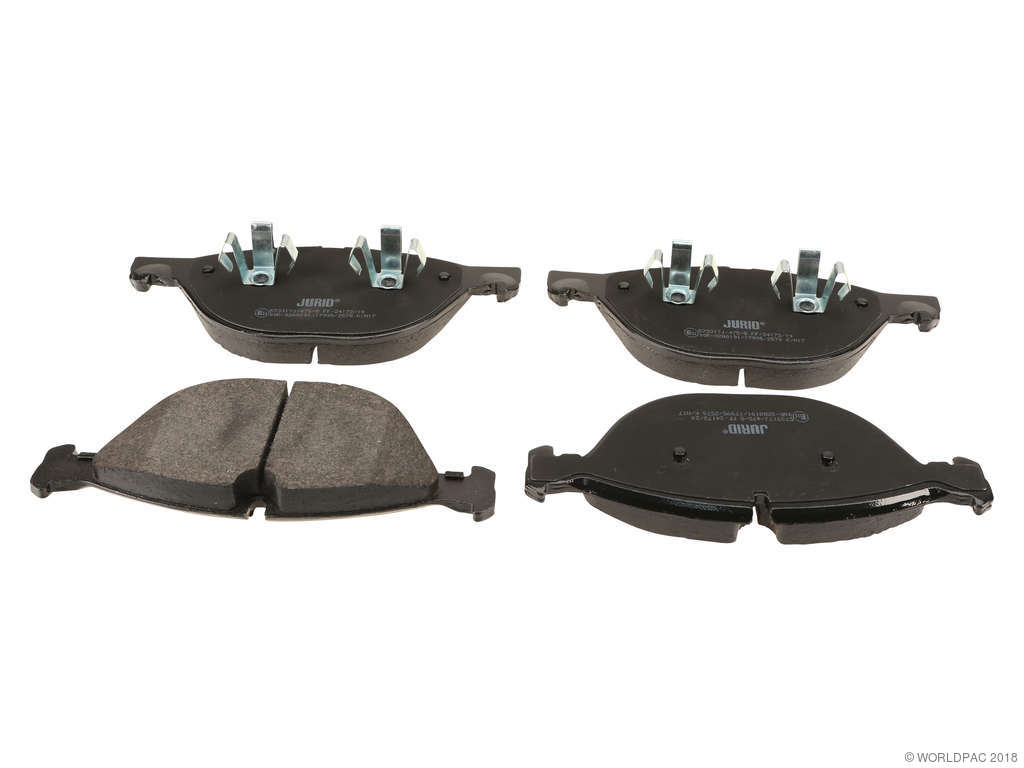 2008-2019 BMW X6 Disc Brake Pad Set - Front (Jurid)