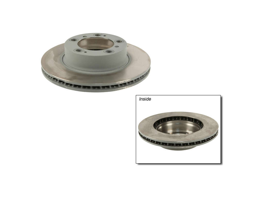 1997-2004 Porsche Boxster Disc Brake Rotor Set - Front (Sebro)