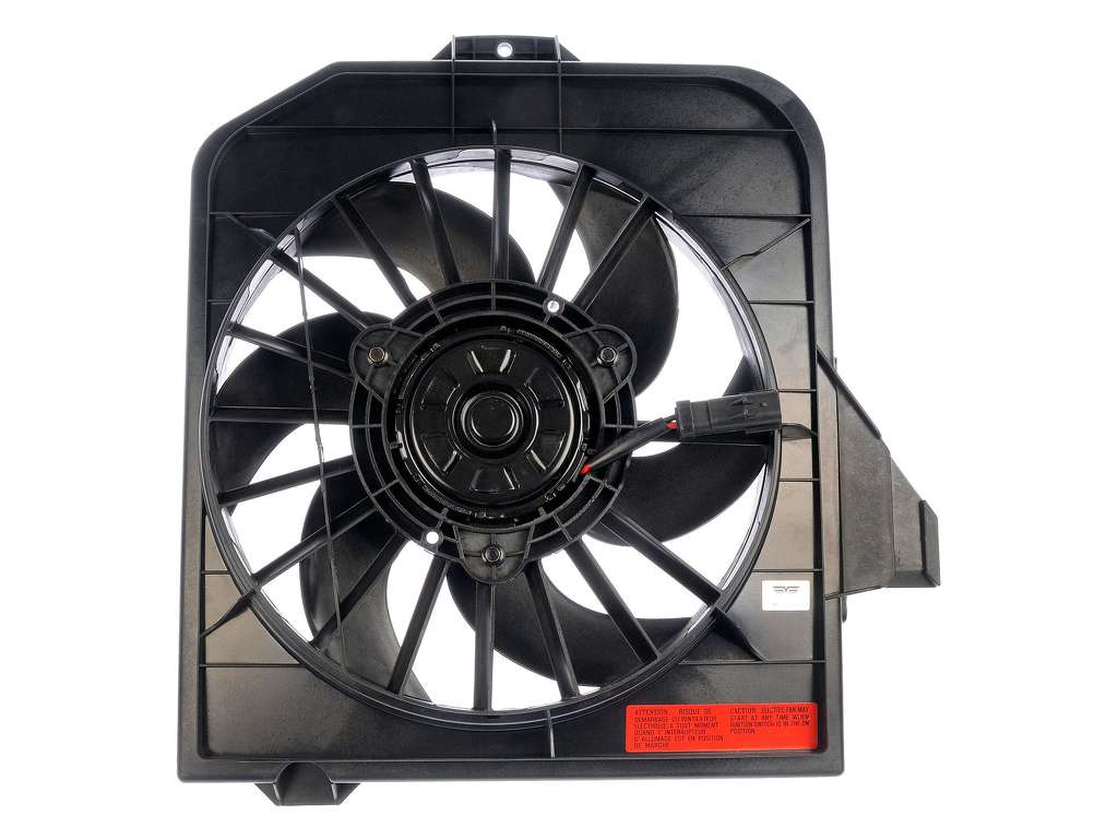 2001-2005 Dodge Caravan Engine Cooling Fan Assembly - Right (Dorman)