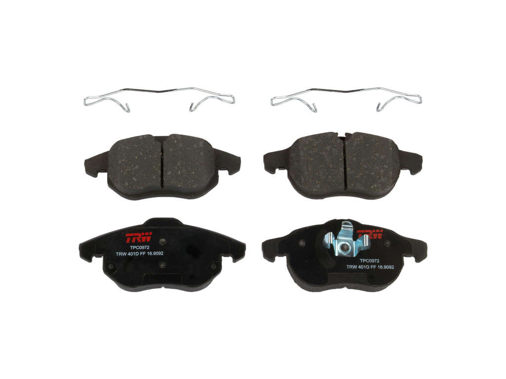 2003-2011 Saab 9-3 Disc Brake Pad Set - Front (TRW)