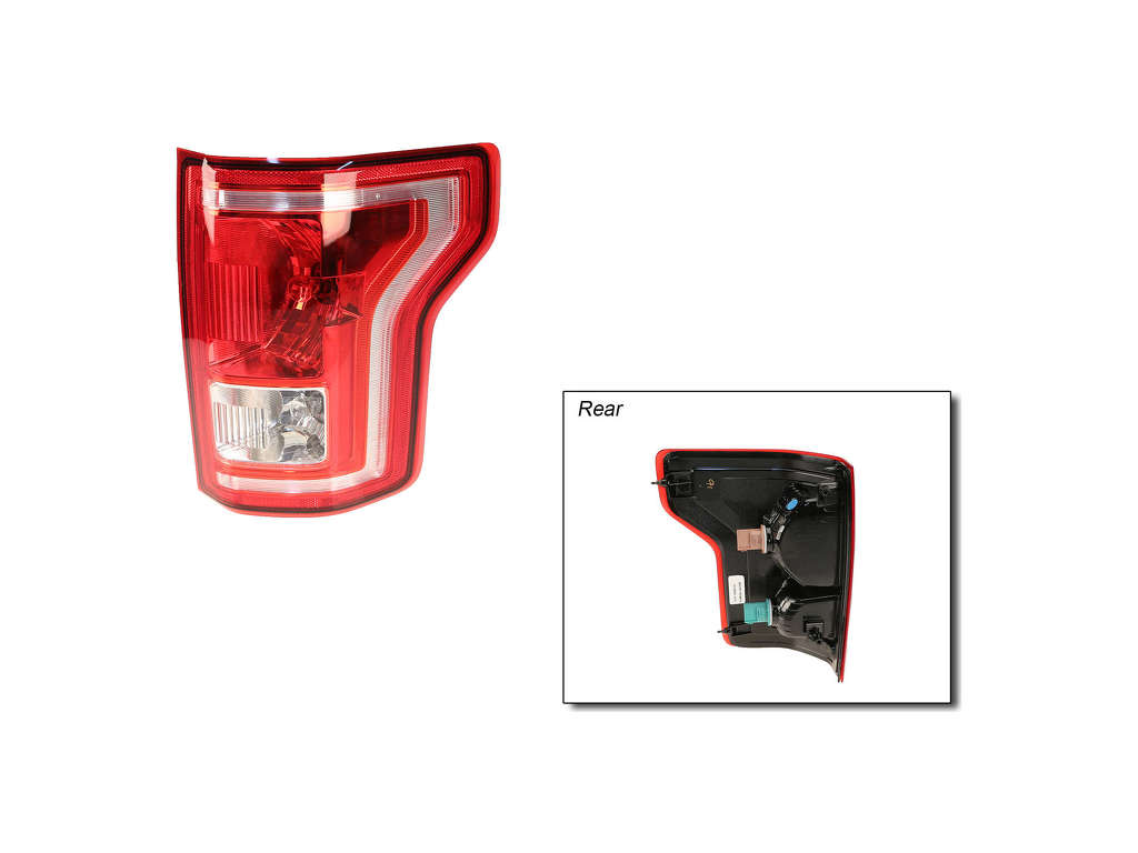 2015-2017 Ford F-150 Tail Light Assembly - Right (Genuine)