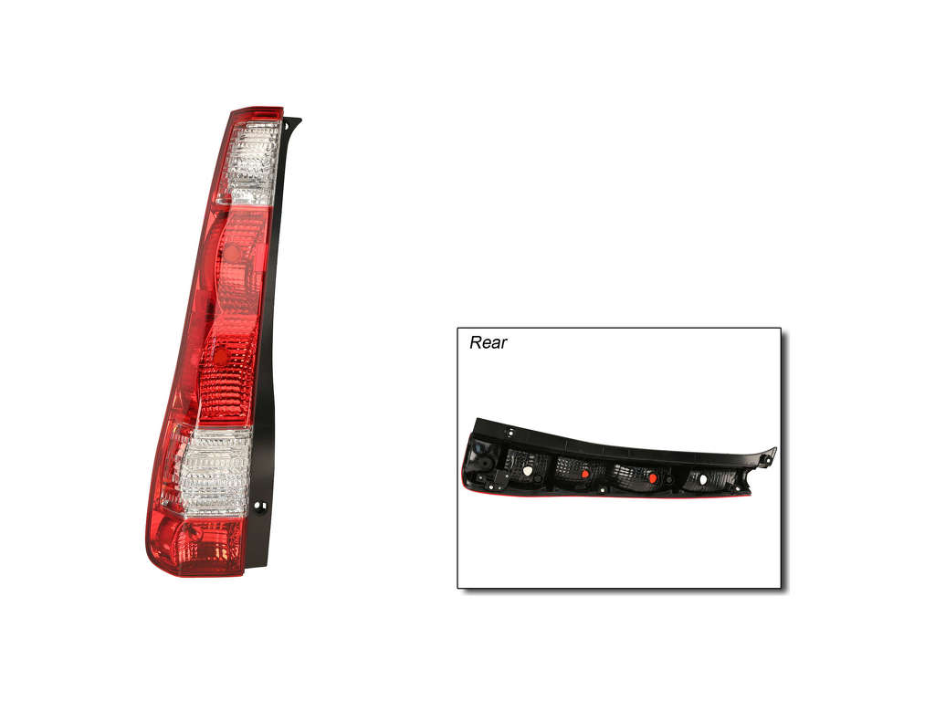 2005-2006 Honda CR-V Tail Light Assembly - Left (Genuine)