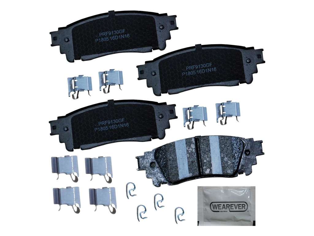 2018 Toyota C-HR Disc Brake Pad Set - Rear (CARQUEST)