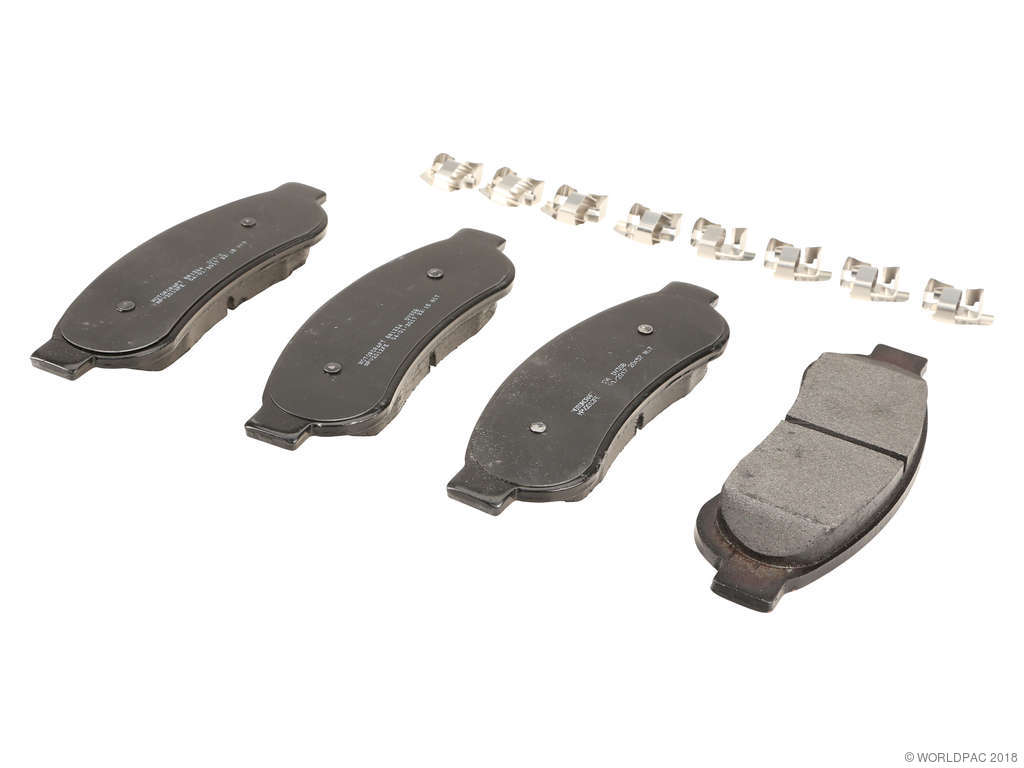 2010-2012 Ford F-350 Super Duty Disc Brake Pad Set - Rear (Motorcraft)