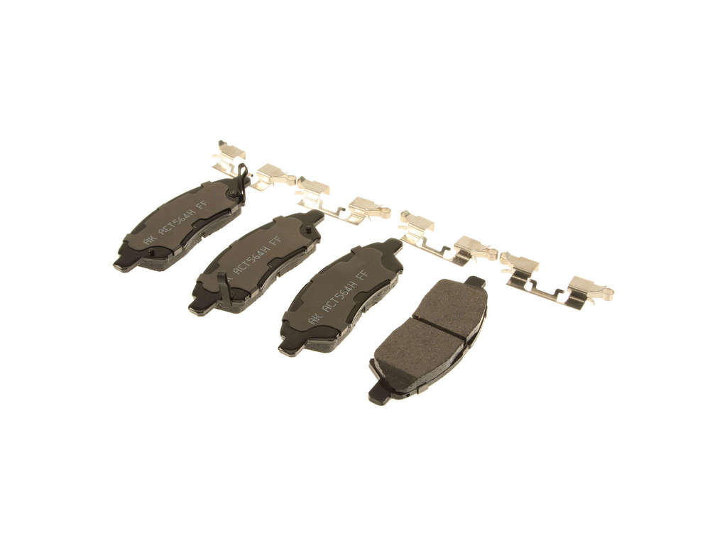 2014-2019 Nissan Versa Note Disc Brake Pad Set - Front (Akebono)