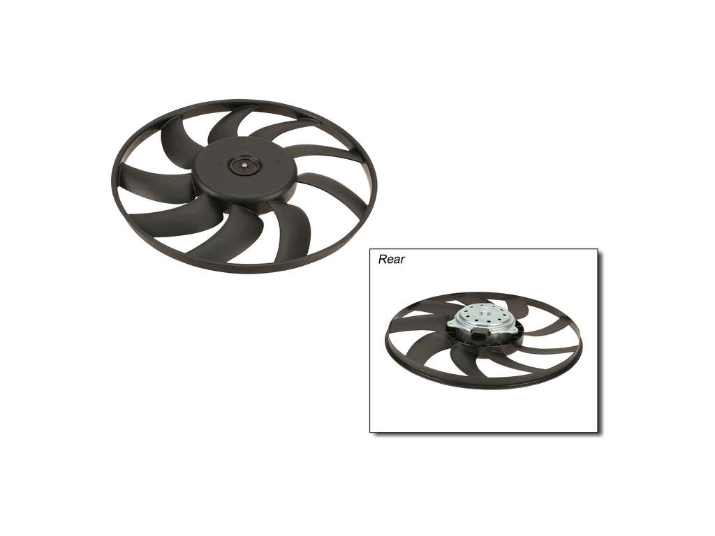 2010-2014 Audi A5 Engine Cooling Fan Assembly (ACM)