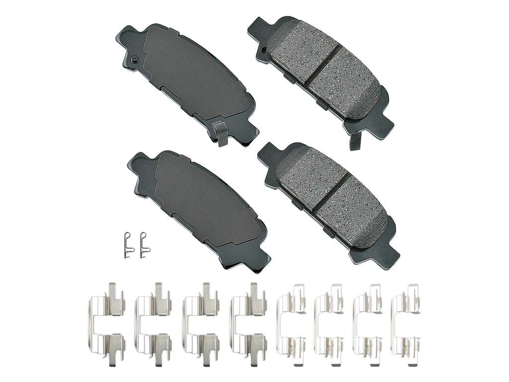 2003-2006 Subaru Baja Disc Brake Pad Set - Rear (Akebono)