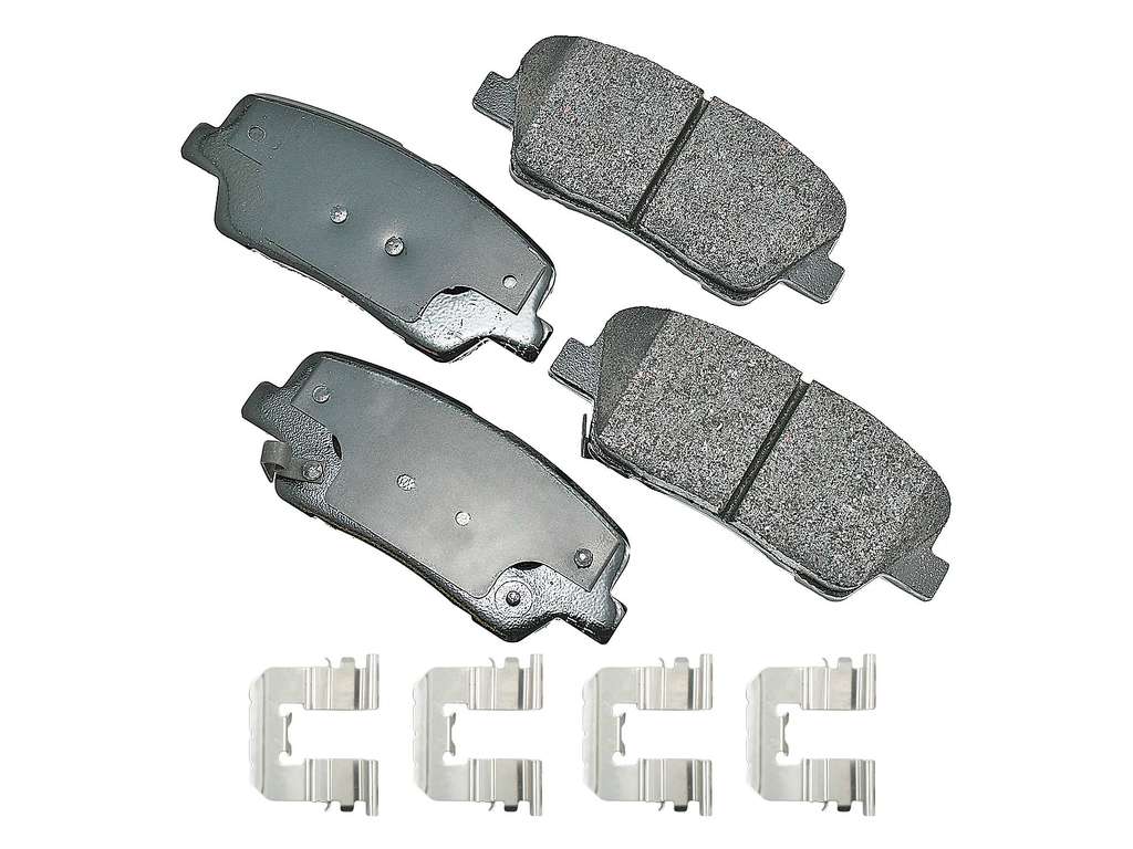 2018-2020 Genesis G80 Disc Brake Pad Set - Rear (Akebono)