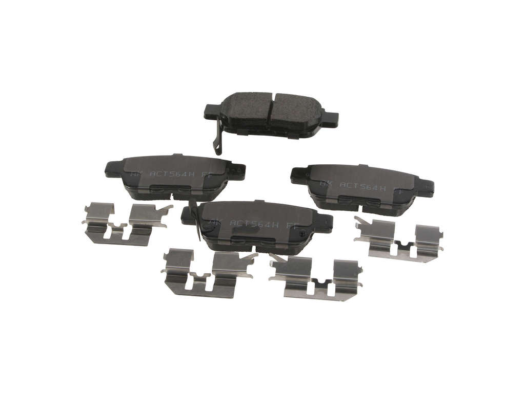 2006-2014 Honda Ridgeline Disc Brake Pad Set - Rear (Akebono)